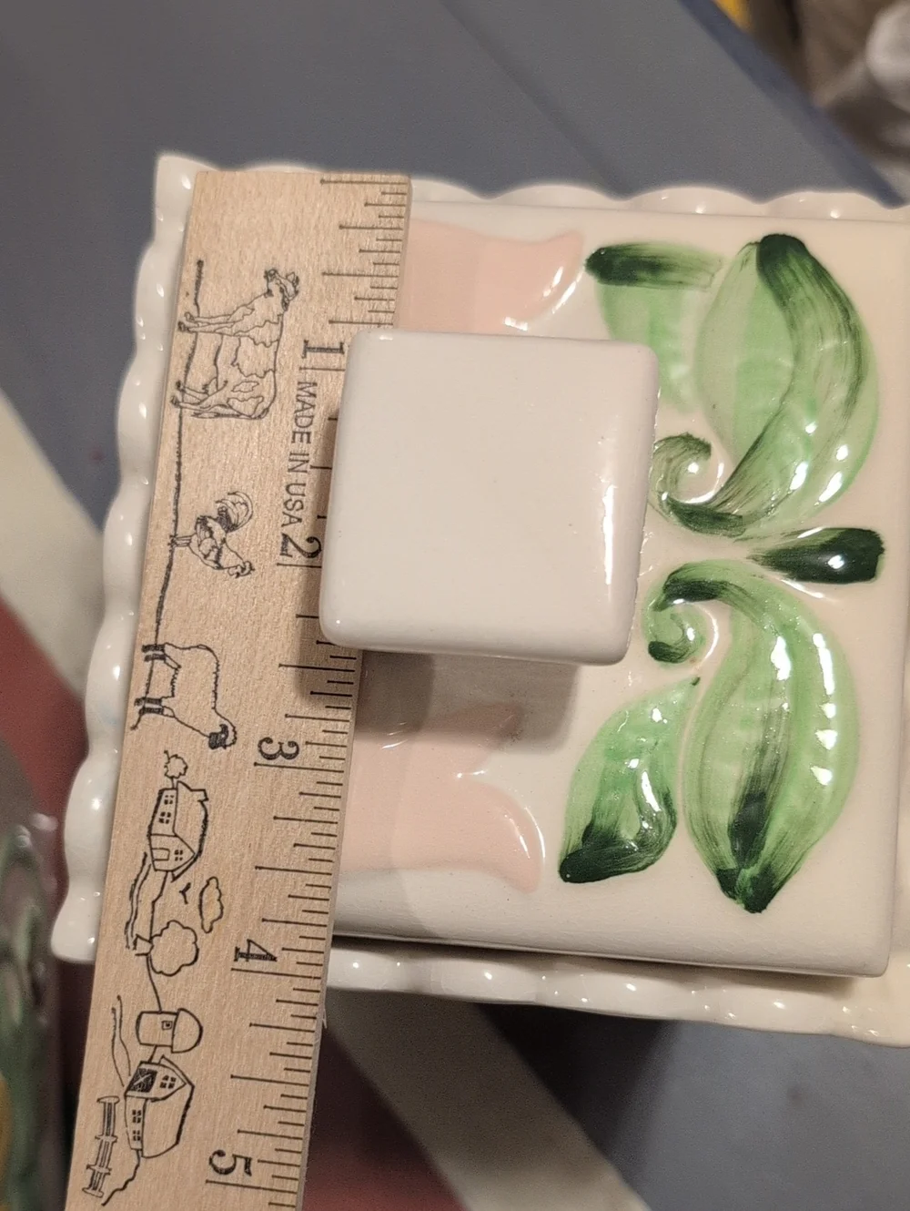 1960s Ceramic Kitchen Canister/Trinket Box, Mid Century Set Of 4